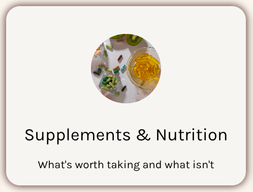 supplements card